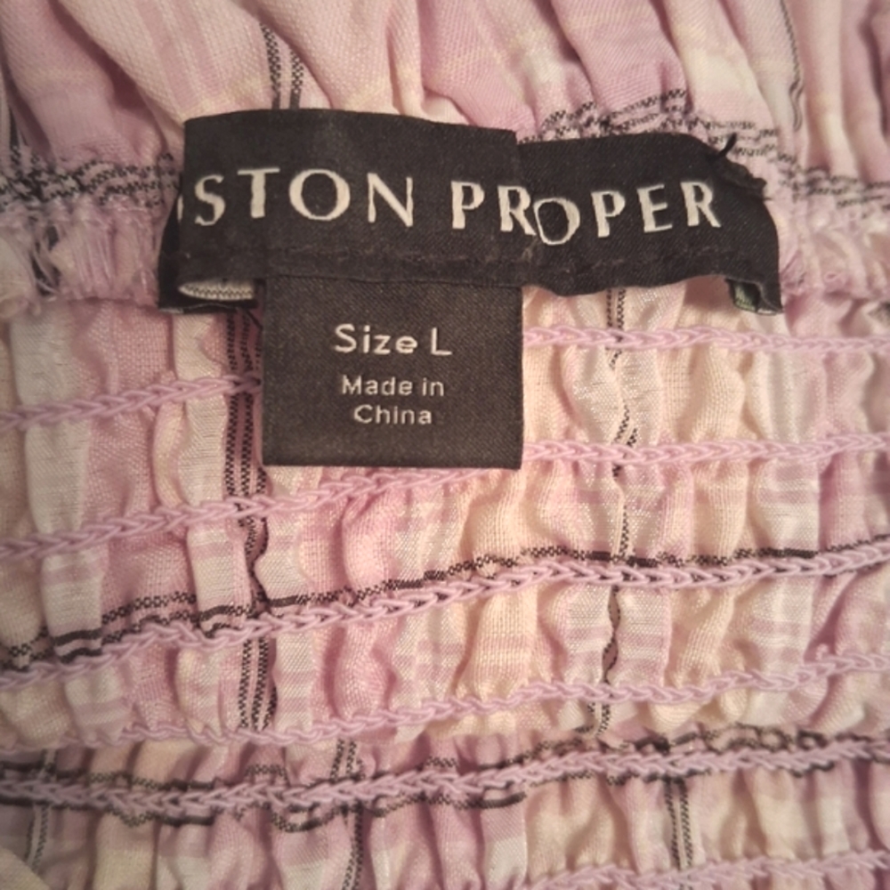 Boston Proper Smock Maxi Dress. Size Large - Picture 10 of 11